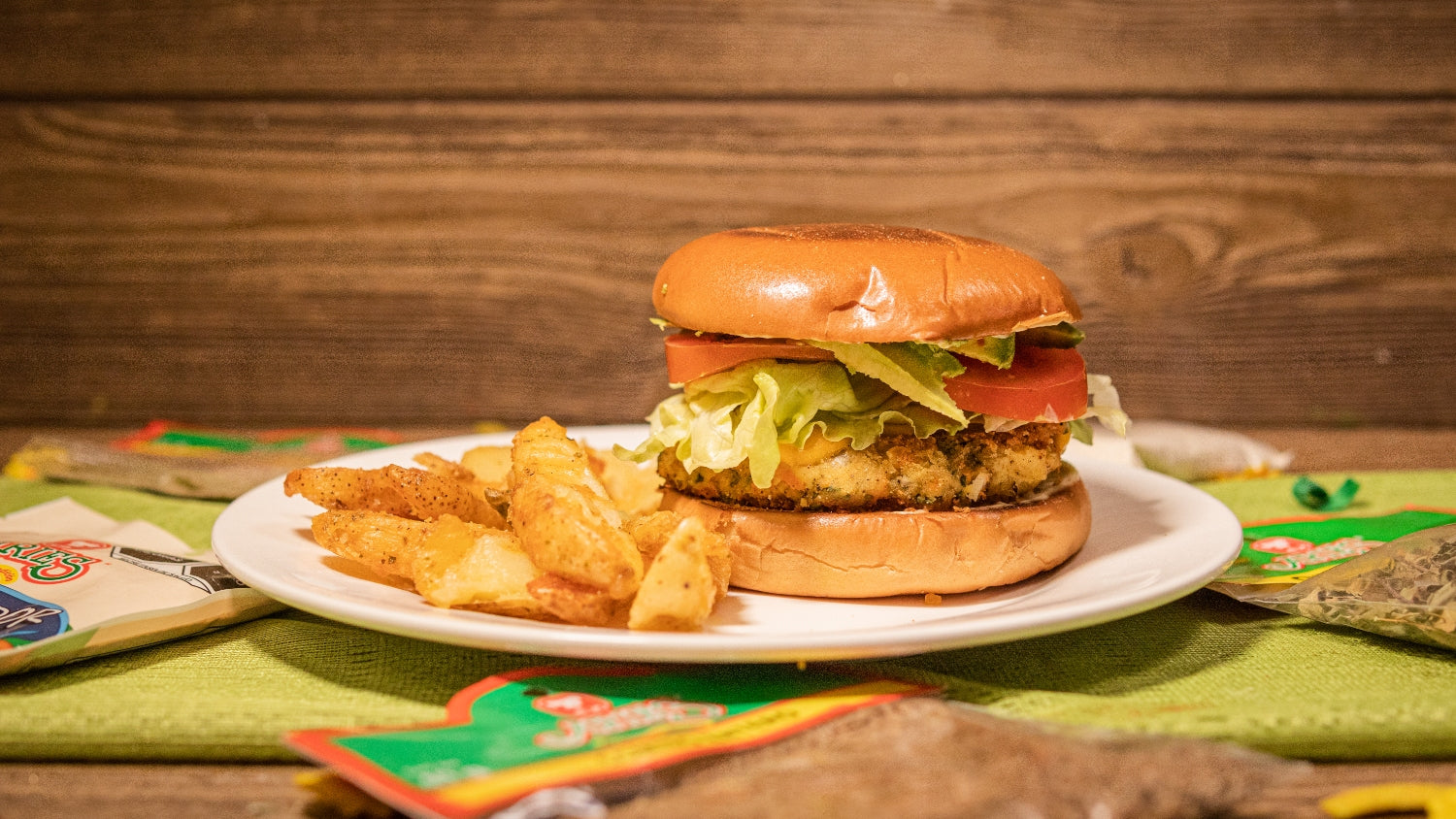 Hamburguesa de Garbanzo