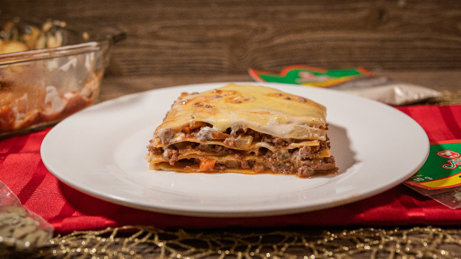 Lasaña a la Boloñesa