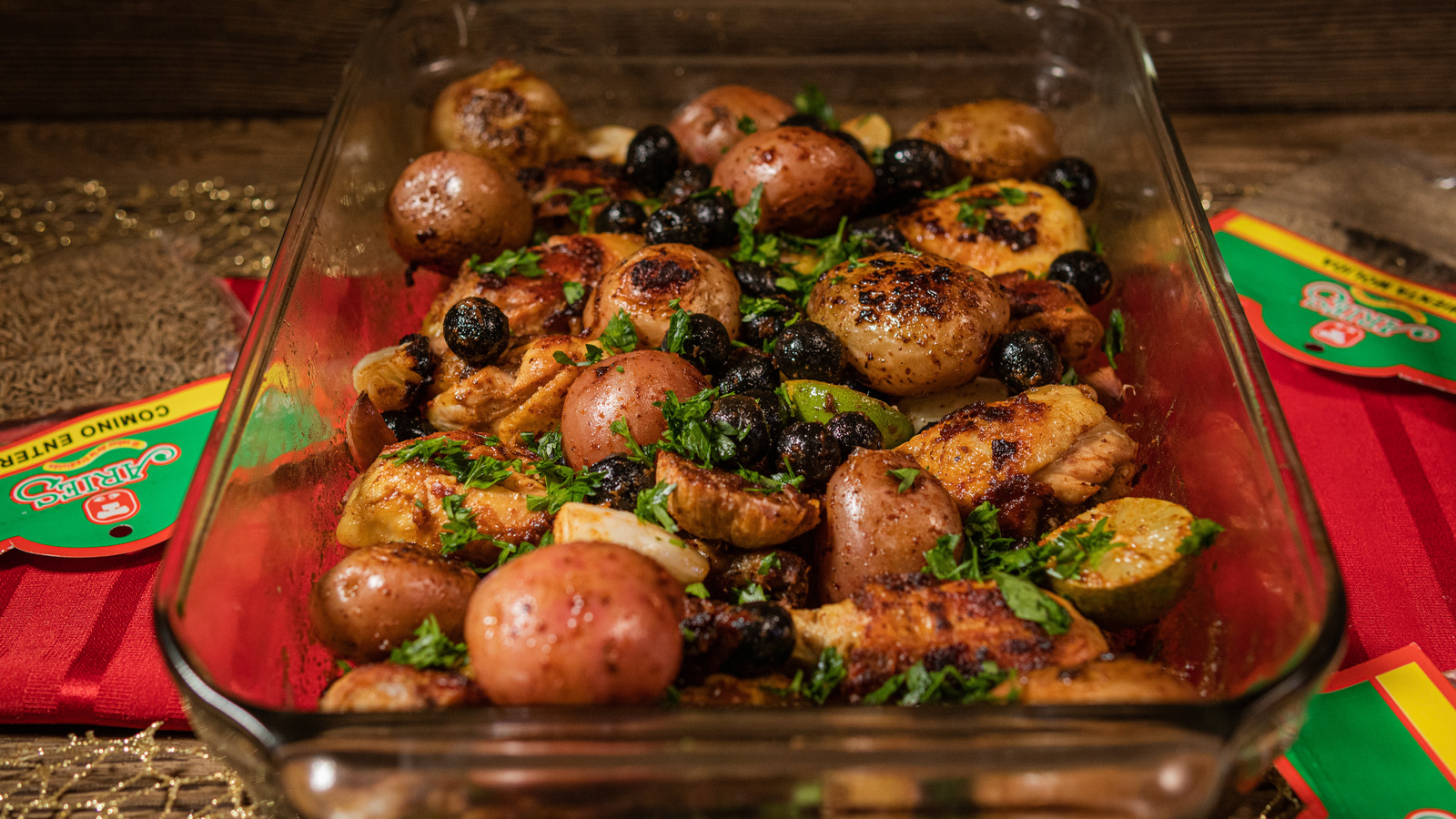 Pollo Especiado al Horno